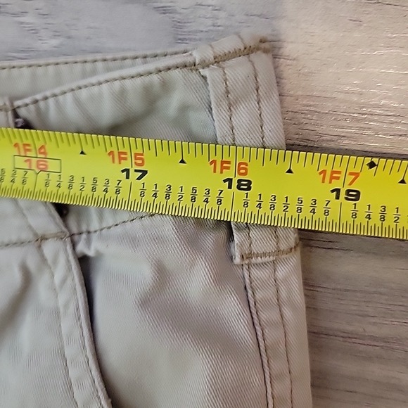 VTG Abercrombie‎ & Fitch Cargo Shorts Mens Large Beige Baggy Loose Outdoor - Picture 8 of 10